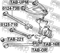 С/блок заднего верхнего рычага TOYOTA MARK 2 (X10) (1996-2000)