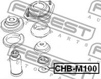 FEBEST CHB-M100 Подшипник опоры амортизатора CHEVROLET MATIZ 98-05 пер.