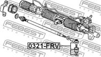 Наконечник р/т HONDA CR-V 01-06