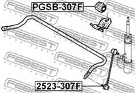 FEBEST 2523-307F Тяга стабилизатора PEUGEOT 307/CITROEN C4 пер.подв.