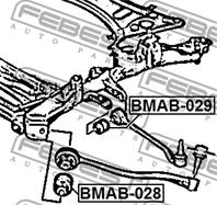 С/блок Fr верх. рычага BMW X3 (F25) 11-