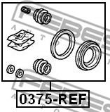 FEBEST 0375-REF Рем. к-кт суппорта HONDA CR-V 07-12 пер.