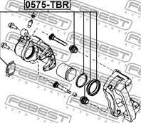 Р/к-т суппорта тормз. Re MAZDA CX-7 ER 06-12