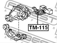 Опора дифференциала tm-115