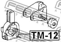 Опора двигат.пер.TOYOTA RAV4 ACA2 2000-2005