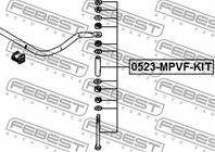 Тяга стабилизатора передняя 4wd