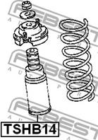 FEBEST TSHB14 Пыльник+отбойник TOYOTA/MITSUBISHI/HONDA/MAZDA/NISSAN (к-т на 1 амортизатор)