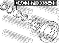 Подш. ступич. передн. 38x71x33x30 TOYOTA CORSA/TERCEL EL5/N