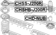 Chshb-j200r пыльник задн.аморт. chevrolet lacetti/optra (j200) 03-08