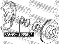 Подшипник пер.HONDA ACCORD 2008-2012