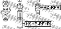 Отбойник амортизатора hd-rfr