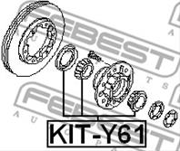 Подшипник пер.NISSAN PATROL/SAFARI Y61 1997-2006