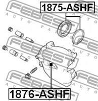 Ремкомплект дискового тормоза OPEL ASTRA H 04-10