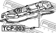 FEBEST TCP-003 Кольцо уплотнительное свечного колодца TOYOTA CAMRY 01-