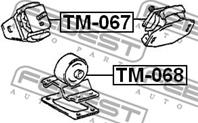 Опора двигателя tm-068