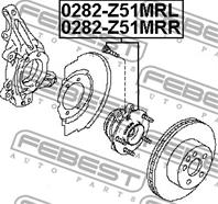 Подшипник-ступица пер.прав.NISSAN TEANA(J32) 07-