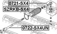 0721-sx4 наконечник рулев. suzuki grand vitara/escudo jb416/jb420/jb627 06