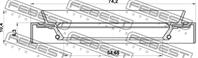 FEBEST 95HDS-56740610X Сальник ступ. NISSAN
