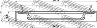 FEBEST 95HDS-56760612X Сальник ступицы MITSUBISHI PAJERO 91-04 пер.