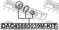 Подшипник ступицы передний dac45880039m-kit