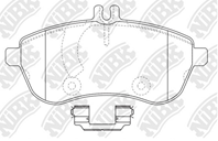 Колодки тормозные дисковые PN0452W от компании NiBK