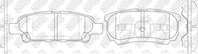 Колодки тормозные дисковые MITSUBISHI LANCER 1.6 2