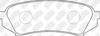 Pn1412-nibk !колодки дисковые з. toyota land cruiser 100 4.7i/4.2td 98&gt