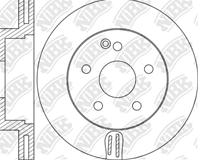 Диск тормозной NiBK RN1463
