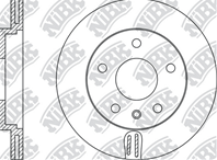 Диск торм. Re VW Transporter/Multivan V 03-
