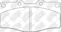 Колодки тормозные дисковые PN1393 от компании NiBK