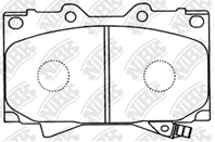 PN1411-NIBK_!колодки дисковые п. Toyota Land Cruiser 100 4.7i 32V/4.2TD 98&gt