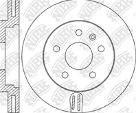Диск тормозной NiBK RN1622