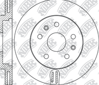 Диск тормозной NiBK RN1760