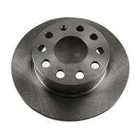 Диск тормозной задний с антикоррозийным покрытием 253x10mm  AUDI A-3,SEAT Altea,Leon,Toledo-III,S