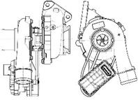 Турбокомпрессор для а/м PSA Boxer (11-)/Jumper (11-) 2.2D E-5 (GTB1749VK) (LAT 2021)