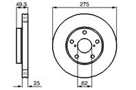 0 986 479 111_диск тормозной передний! Toyota RAV