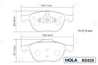 Колодки frd focus ii maz 3