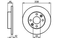 0 986 479 165_диск тормозной передний! renault clio/r19 1.2-1.9d 86&gt