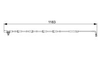 [1987473031] Bosch Датчик износа тормозных колодок