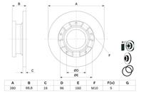 0 986 479 401_диск тормозной задний!с кольцом ABS Ford Transit all 06&gt