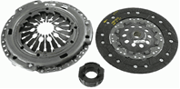 Clutch kit with bearing