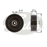 GATES T36372 Ролик ремня приводного MB W203/204/211/251/221/906 2.3-5.0