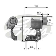 GATES T38410 Натяж.привод.ремня CAMRY/RAV 4 3.5 08-