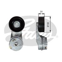 GATES T39288 Натяжитель ремня приводного OPEL ANTARA/INSIGNIA/SAAB 9-5 2.0T/2.4 08-