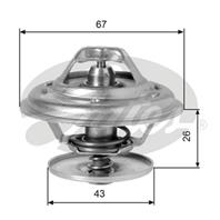 Термостат MB: CABRIOLET 69-71, COUPE 61-71, S-CLASS 66-72, S-CLASS 72-80, S-CLASS 79-91, SL 71-89, S