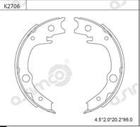 SHOE KIT  DRUM BRAKE