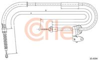 Трос стояночного тормоза BMW: MINI-MINI CAB -07 1435/1294 mm