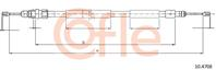 Трос стояночного тормоза задн лев CITROEN BERLINGO all диск торм 6/04-