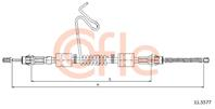 Трос стояночного тормоза лев задн FORD TRANSIT all RWD VAN-KOMBI-BUS 4/00-06