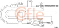 Трос стояночного тормоза лев задн NISSAN ALMERA all 01-